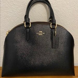 🔺Sold🔺Authentic Coach black patent leather bag
